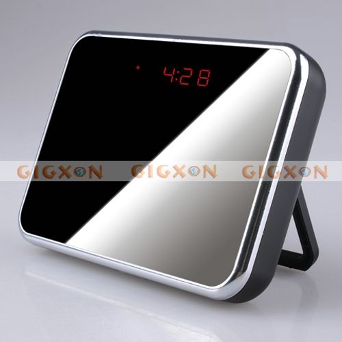 Motion Detection Spy DVR w/ High Resolution+R/C Alarm Clock+Long 