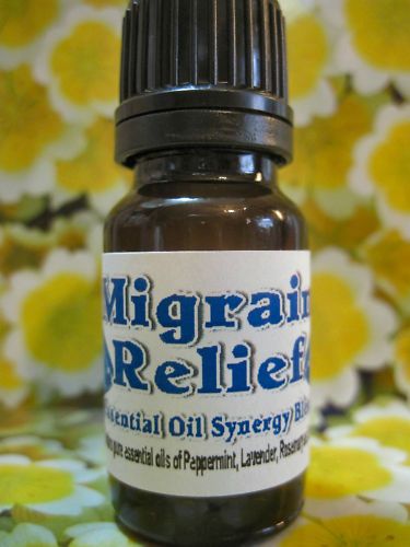 MIGRAINE RELIEF OIL BLEND (HEADACHES,TENSIONS) 10 ML  