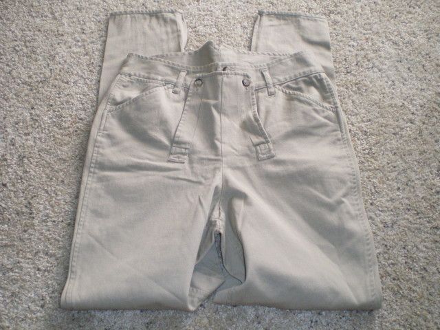 DKNY Khaki RIDING PANT 6 Horse Show NEW $115 Equestrian  