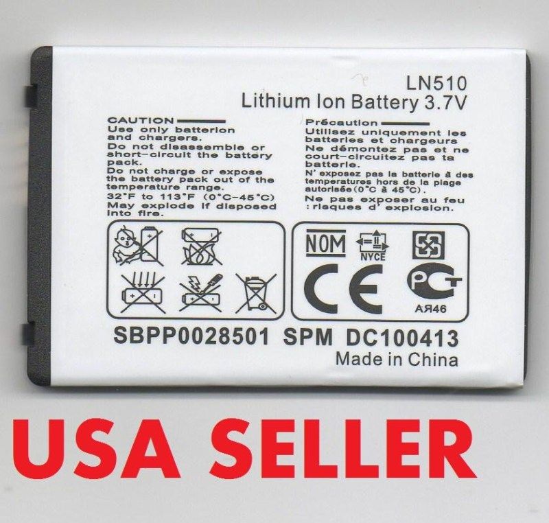 NEW BATTERY FOR LG LN510 RUMOR TOUCH LGIP 401N  