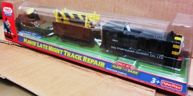 THOMAS TRACKMASTER MOTOR MAVIS LATE NIGHT TRACK REPAIR  