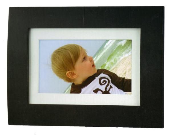   Home 7 Digital Photo Frame 169 Widescreen 480x234 Wood SD/MS/MMC/xD