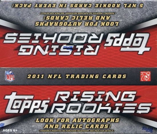 2011 Topps Rising Rookies Football 24 Pack Retail Box  