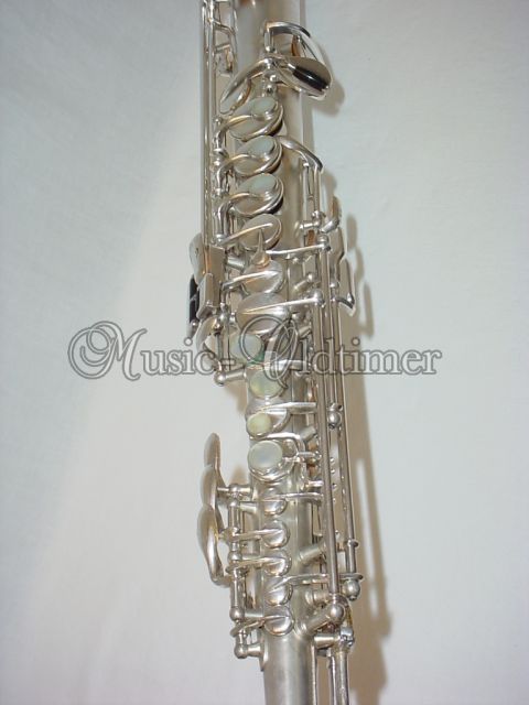 Silver   Henri Selmer Soprano Sax *** Music Oldtimer  