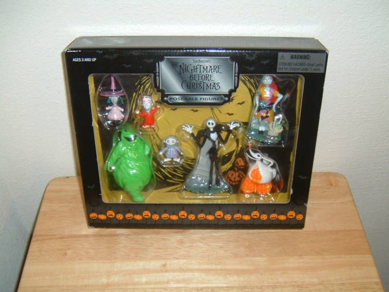 Nightmare Before Christmas Halloween Figures SEALED  