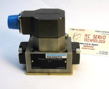 Rexroth 4WS2EM10 45/10B2ET315Z8DM Servo Valve Rebuilt w/Warranty 