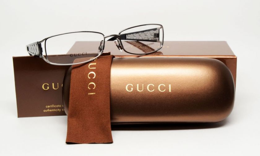 GUCCI GG 2809/S SHINY RUTHENIUM 6LB 56 GG2809/S AUT. Rx  