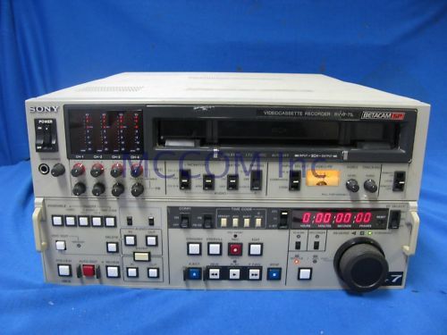 Sony BVW 75 Betacam SP Player/ Recorder S/N 19410  