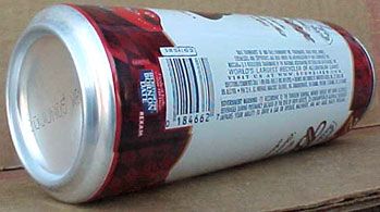 BUDWEISER BEER Dale Earnhardt Jr Full 24oz Can, NASCAR  