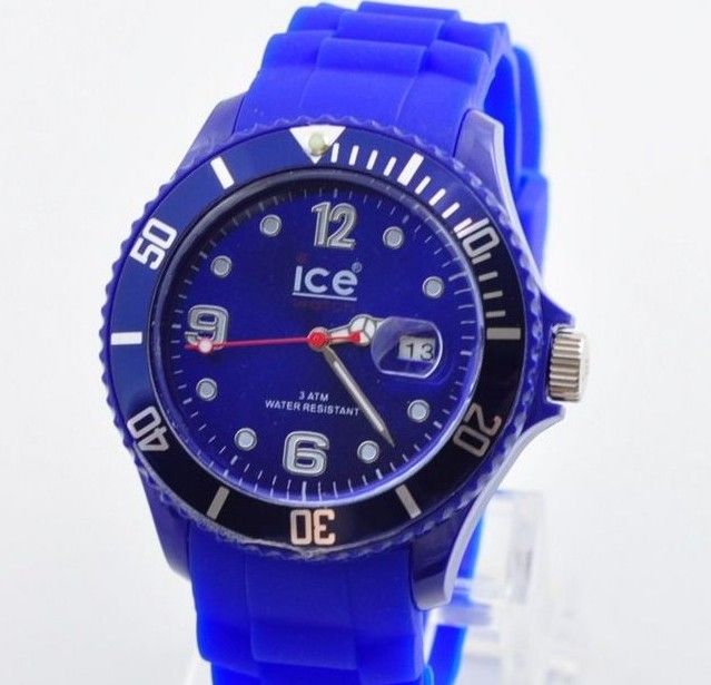   DATE/Calendar Watch Silicone Jelly Candy Sport Dial Quartz ~)  