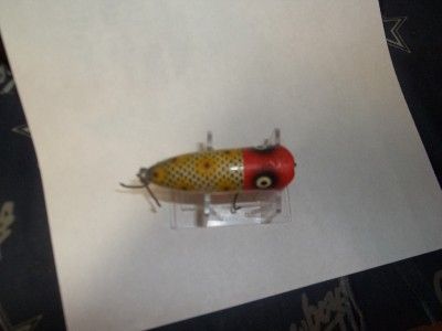 VINTAGE HEDDON BABY LUCKY 13 IN ROUGH SHAPE  