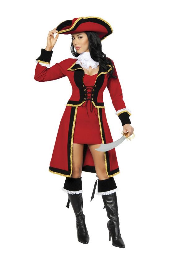 5PC DREAD PIRATE PENNY SEXY HALLOWEEN COSTUME  