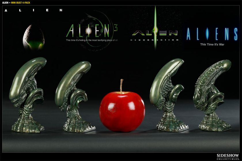 Sideshow Alien   Alien Mini Bust Set  