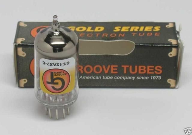 New GROOVE TUBES 12AX7 C preamp tube GT 12AX7 C  