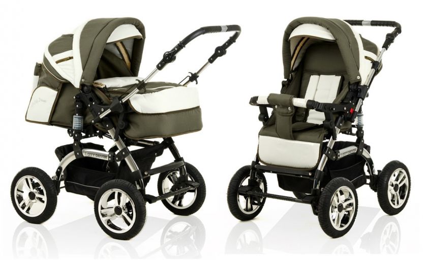 NEW PRAM 2 IN 1 CITY DRIVER IN 38 FANTASTIC COLOURS  