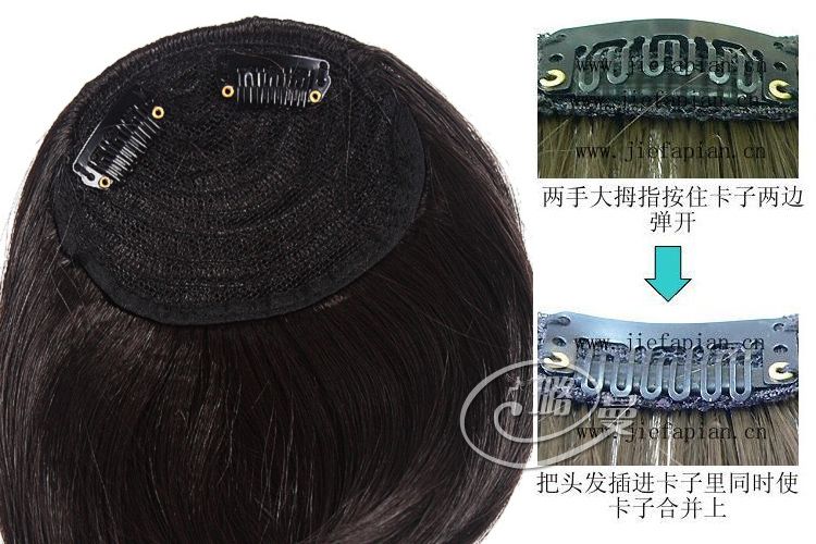 New Fashion Clip on Bang Fringe Hai YLB3 Multicolor Good Quality ON 