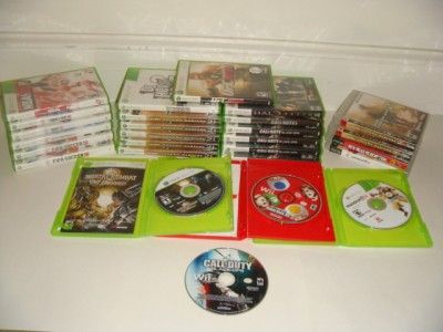 27 VIDEO GAME WHOLESALE LOT PS3 XBOX 360 Wii AS IS  