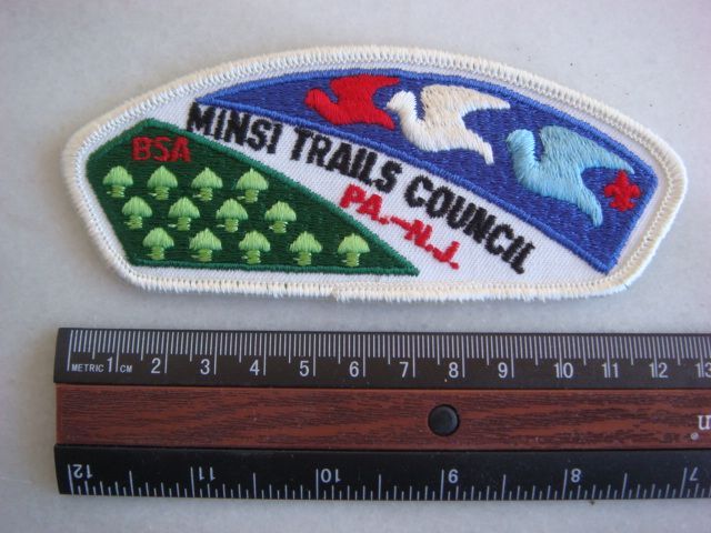 Boy Scout Patch CSP MINSI TRAILS COUNCIL PA NJ BSA  