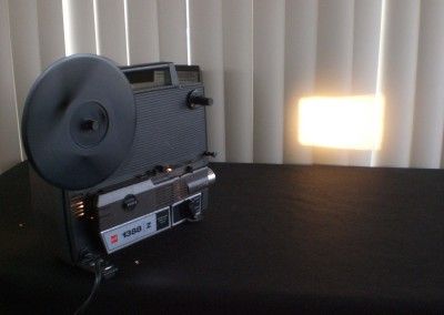 VINTAGE GAF 8MM / SUPER 8 MOVIE PROJECTOR FOR HOME MOVIES, IN GOOD 