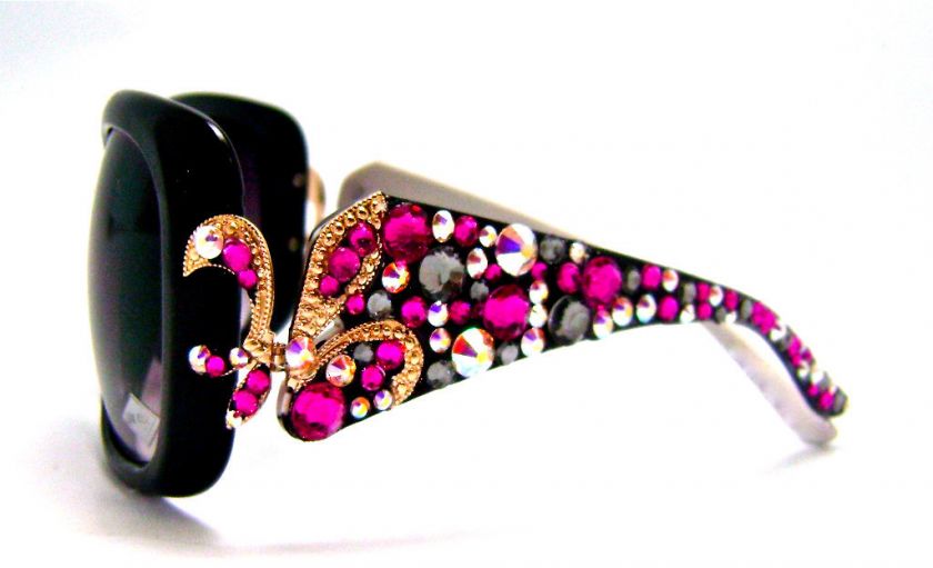 FLeUr De LiS SuNgLaSsEs UsiNg SwArOvSki ELeMeNtS CrYsTaLs BLiNgBLiNg 