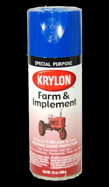 KRYLON 1927 FORD BLUE TRACTOR Color Spray Paint Can  