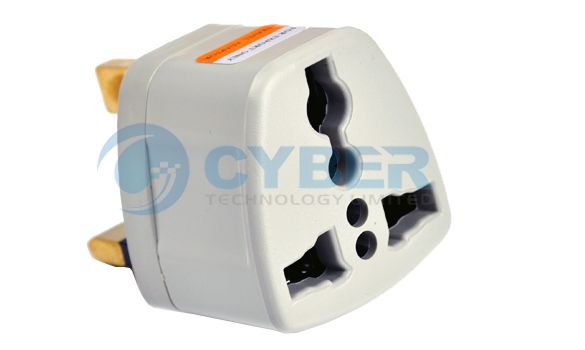 US/EU/AU to UK AC POWER PLUG ADAPTER TRAVEL CONVERTER  