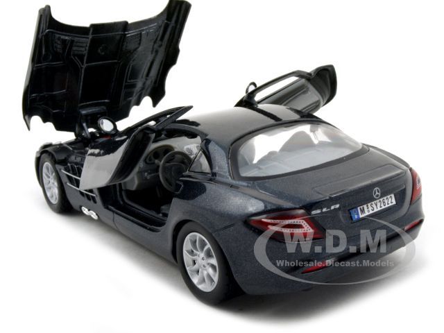 MERCEDES SLR MCLAREN BLACK 124 DIECAST MODEL CAR  