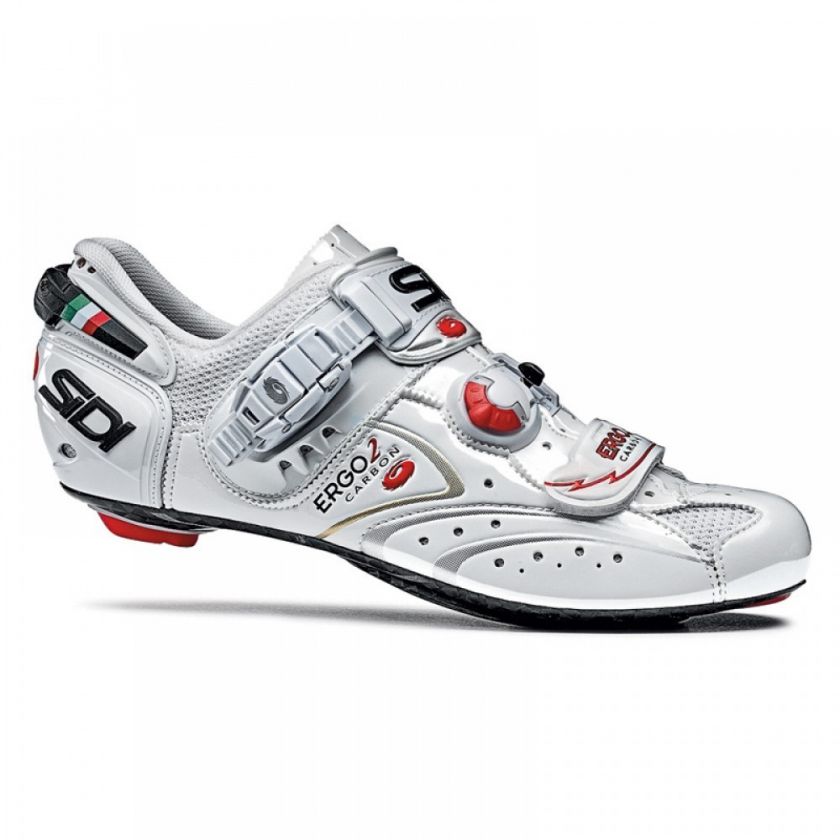 Sidi Ergo 2   White   Road Cycling Shoe   Brand New  