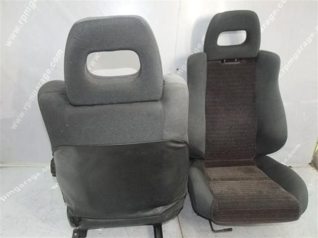 JDM 88 91 Civic SiR EF9 2dr Hatch Front Seats w/ Rails  