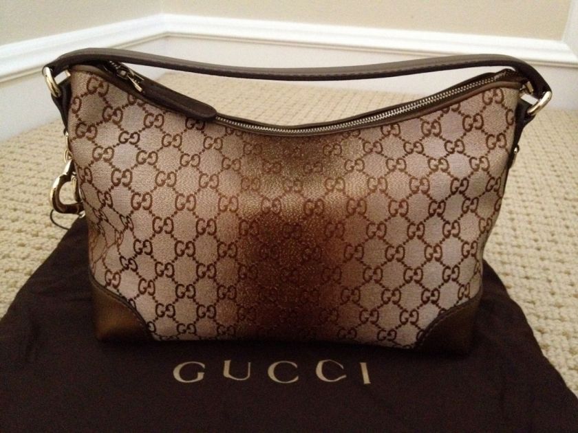 AUTHENTIC*** GUCCI Heart Bit Hobo/Shoulder Purse  