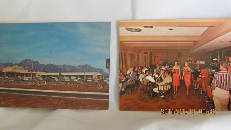 VINTAGE 1965 APACHE JUNCTION,AZ. SUPERSTITION INN POSTC  