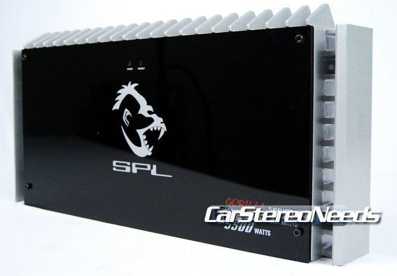 SPL AUDIO GRLA5500/1D 5500 WATT MONOBLOCK CAR STEREO AMP MONO SUB 