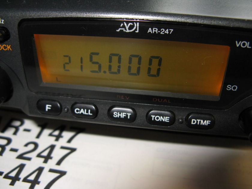 AR 247 1.35 Meter (222 MHz) 30 Watt Mobile Transceiver / Excellent 