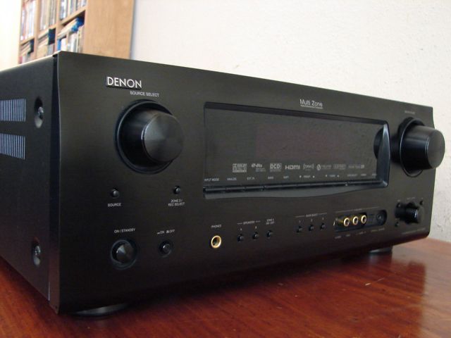 DENON AVR 2308CI DTS 7.1 HDMI MULTIZONE SURROUND RECEIVER 100WPC EX 