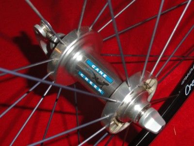 cane creek crono mtb titanium spokes wheelset v brake 26 in. fits 