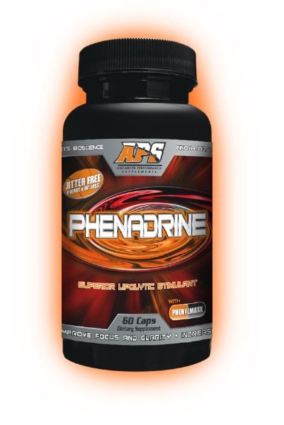 APS Nutrition Phenadrine 60 Caps Fat Burner  