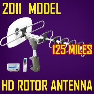 10 DIGITAL VHF UHF OUTDOOR HDTV HD ROTOR TV ANTENNA  