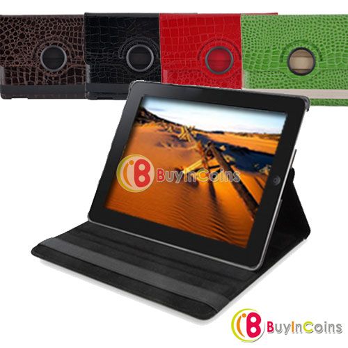   Stylish Leather Case Cover Protector for Apple iPad 2 2nd #6  