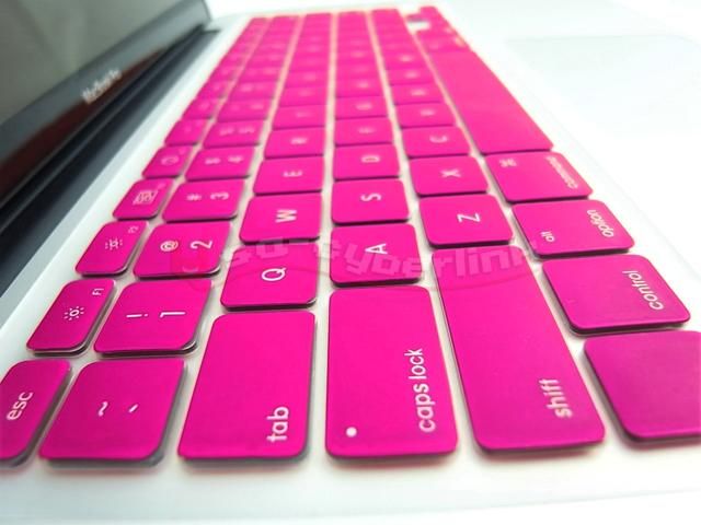 Peach MAC MacBook Pro 13.3 15.4 KeyBoard Skin Cover  