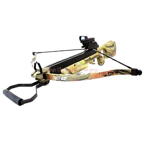 150LBs Wizard Hunting Crossbow With Red Dot Scope and 8 Arrows  