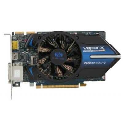 Sapphire 100328VXL Radeon HD 6770 Vapor X 1GB DDR5 128bit Video Card 