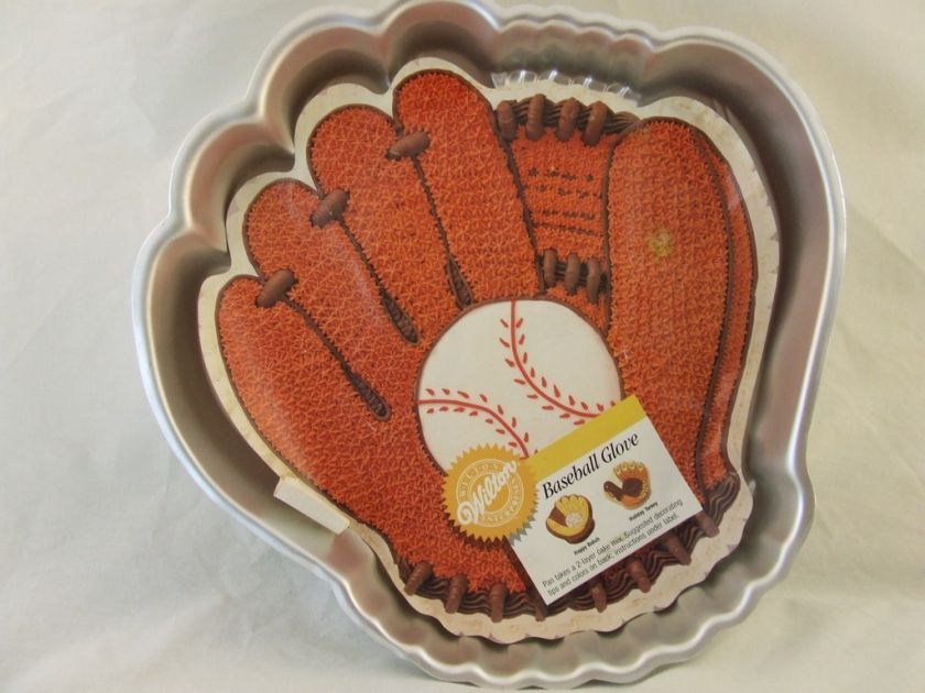 WILTON CAKE PAN MOLD BASEBALL GLOVE TURKEY BANANA  