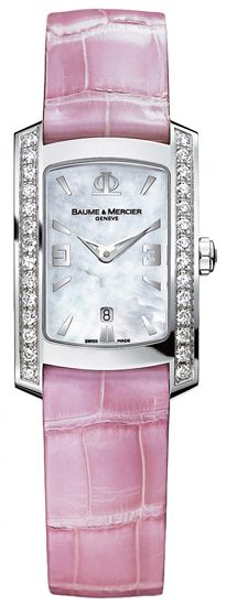 NEW BAUME & MERCIER HAMPTON MILLEIS DIAMONDS WATCH 8683  