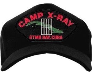 GUANTANAMO BAY IGUANA CAMP X RAY USA MADE HAT CAP  