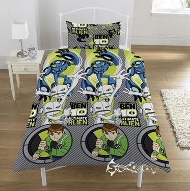 Ben 10 Ultimate Alien Force Single Duvet Cover Bed Set  