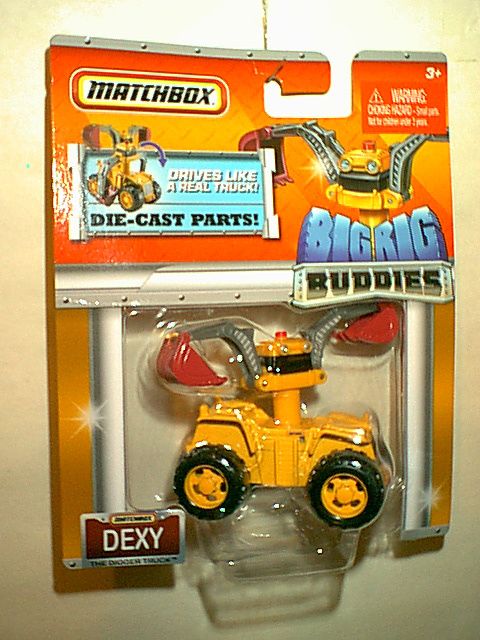 MATCHBOX ~  DEXY, THE DIGGER TRUCK    BIG RIG BUDDIES  