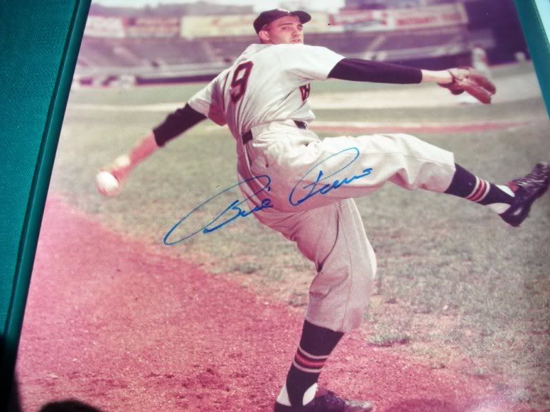 RARE & VINTAGE BILLY MLB CHICAGO WHITE SOX PLAYER SIGNED AUTOGRAPHED 