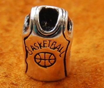   Bead CHARM basketball jersey, suitcase, musical note, butterfly  