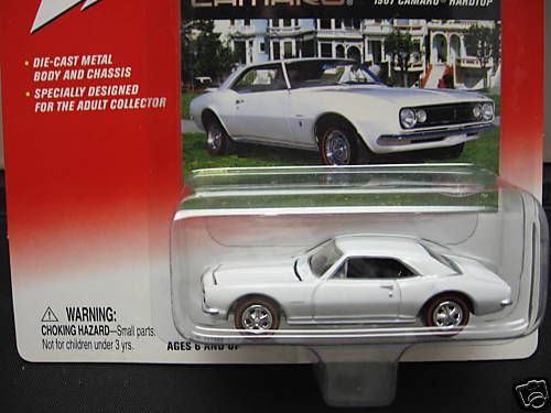 1967 Chevy CAMARO 283/327 collector car diecast in orig pkg, mint 