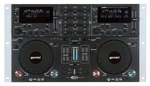   6000 Dual CD//USB & Mixer Console DJ CD / Mixer Combo Player  